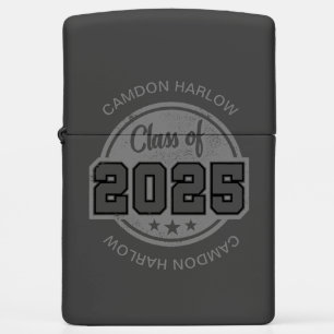 Class of 2025 Vintage Graduate Name Zippo Lighter