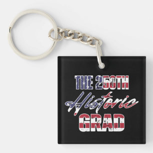 Class of 2026 250th Anniversary Graduate Vintage Keychain