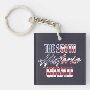 Class of 2026 250th Anniversary Graduate Vintage Keychain