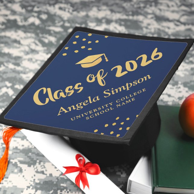 Class of 2026 Academic Achievement Celebration Graduation Cap Topper (Creator Uploaded)