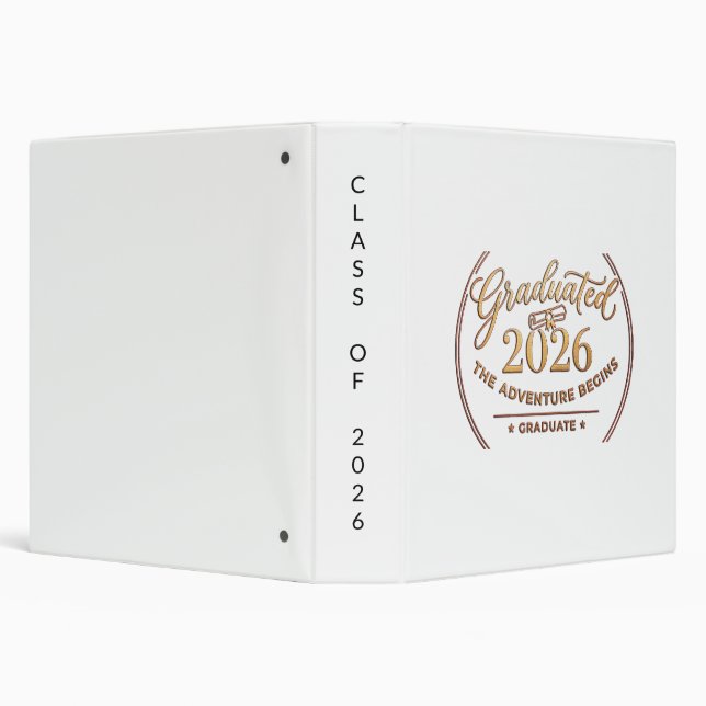 Class of 2026 Adventure Binder / Archivador (Background)