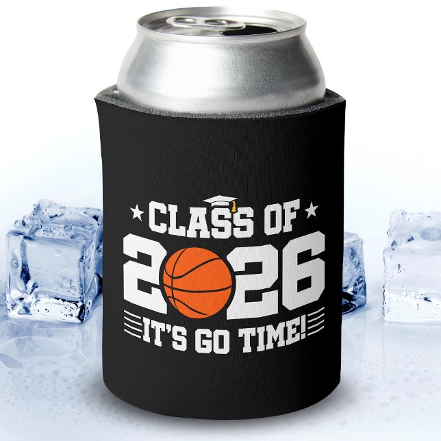 Class of 2026 Basketball Graduation It’s Go Time Can Cooler (Creator Uploaded)