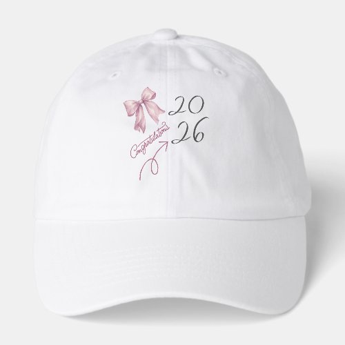 ​Class of 2026 Bow Grad Hat