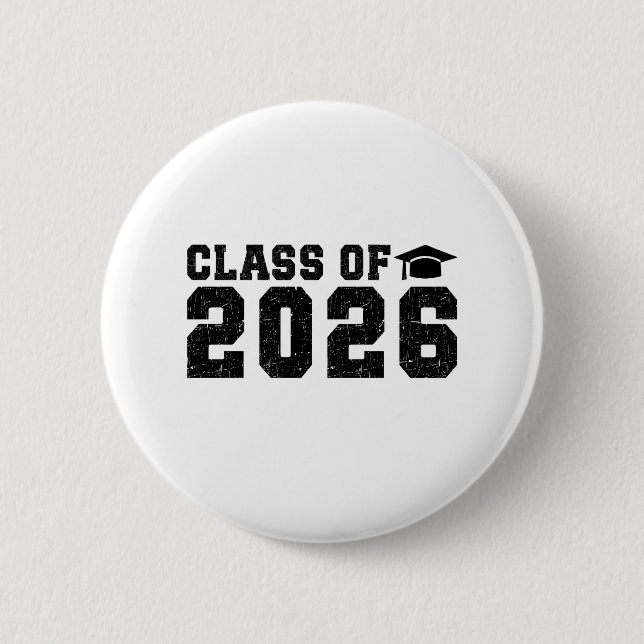 Class of 2026 button (Front)