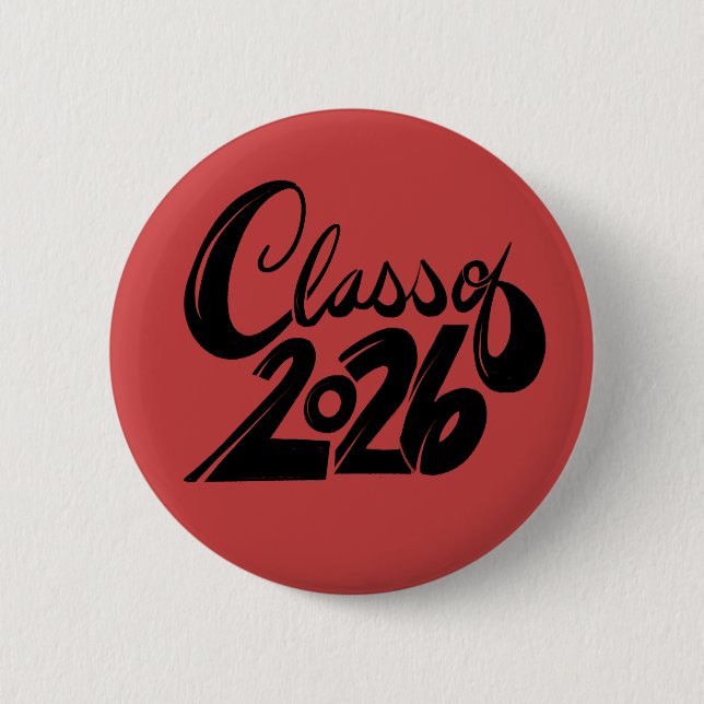 Class of 2026 button (Front)