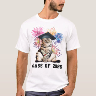 Class Of 2026 Cat Lover T-Shirt