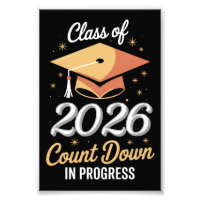 Class Of 2026 Count Down In Progress Peronalized 