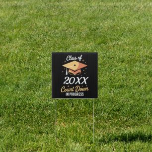 Class Of 2026 Count Down In Progress Personalized  Sign