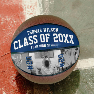 Class of 2026 Custom Photo Graduation Gift Basketball