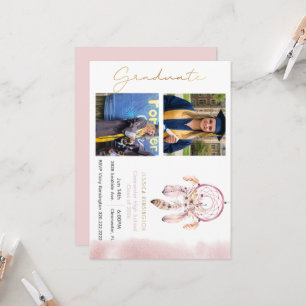 Class of 2026 Dreamcatcher Design Invitation