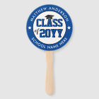 Class of 2026 Elegant Blue Graduation Party