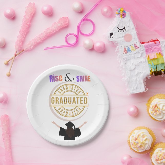 Class of 2026 Elite 🎓 Paper Plates (Party)