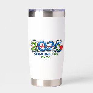 Class of 2026 Future Nurse Graduation Insulated Tumbler