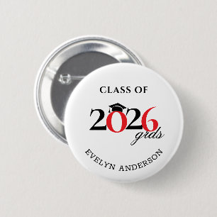 Class of 2026 Graduate Button