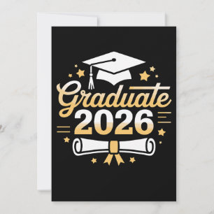 Class Of 2026 Graduate Graduation 26 Proud Family Invitation