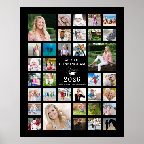 Class of 2026 Graduation 35 Photo Collage