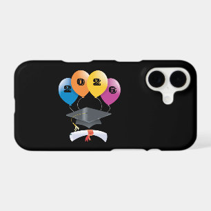Class of 2026 Graduation Balloons Graduate Diploma iPhone 17 Case