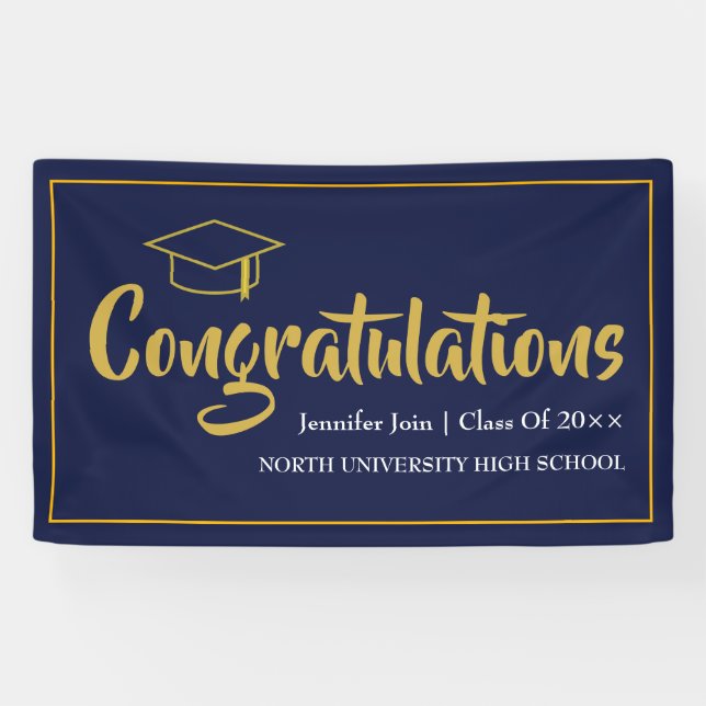 Class of 2026 graduation  banner (Horizontal)