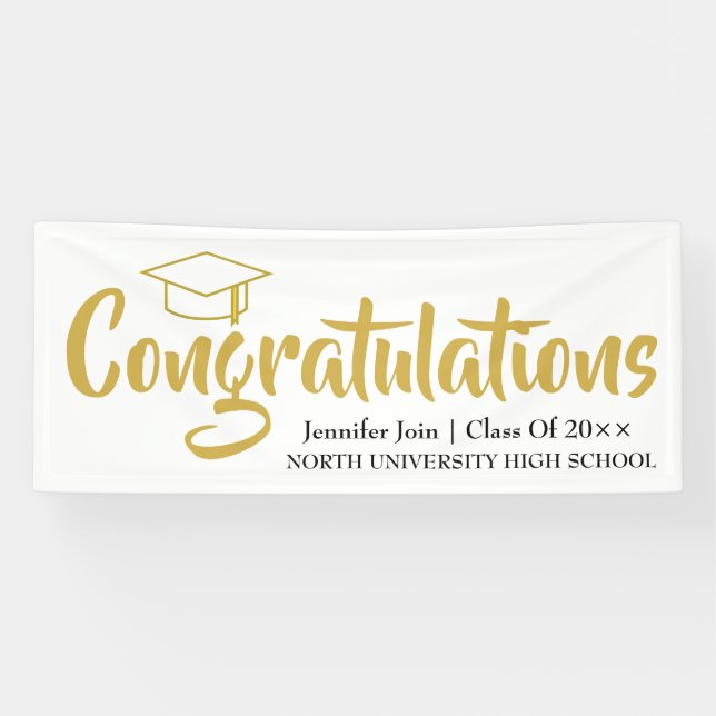Class of 2026 graduation  banner (Horizontal)