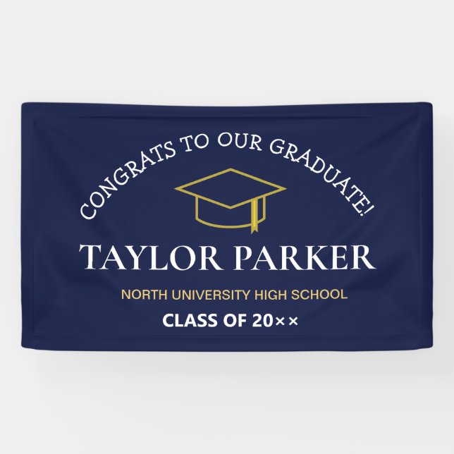 Class of 2026 graduation  banner (Horizontal)