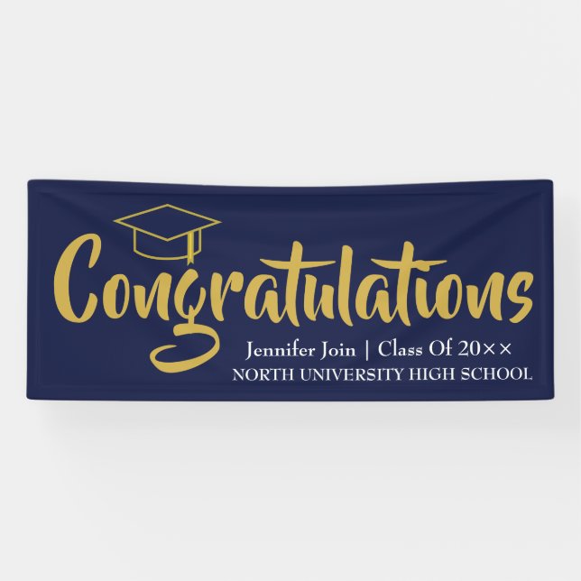 Class of 2026 graduation  banner (Horizontal)
