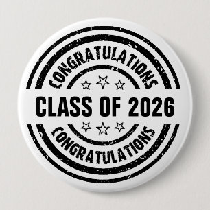 Class of 2026 Graduation  Button