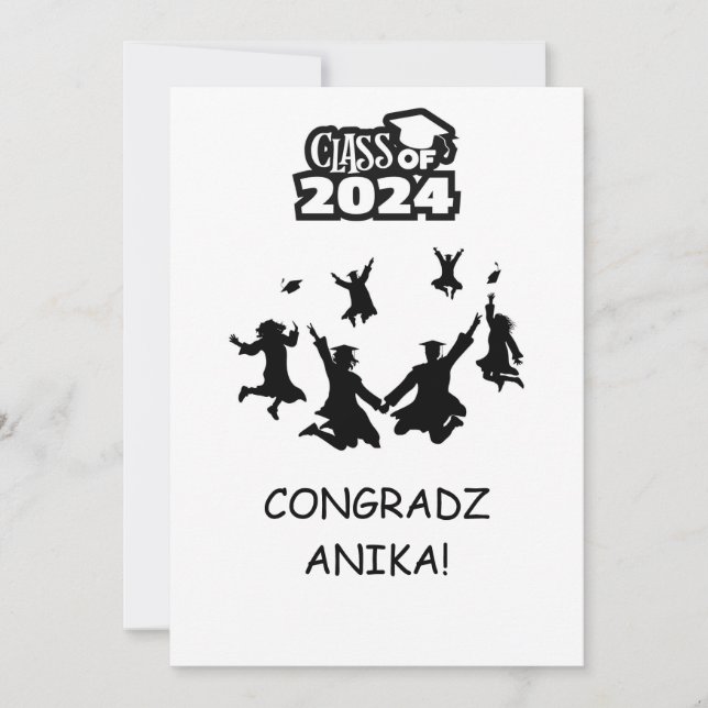 Class of 2026 graduation card (Front)