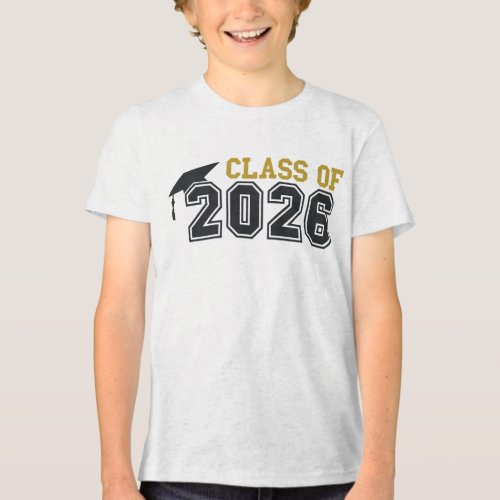 Class of 2026 Graduation Celebration Design-54568 Tri-Blend Shirt