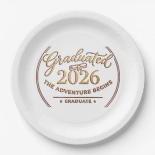 Class of 2026 Graduation / Class of 2026 Graduatio Paper Plates