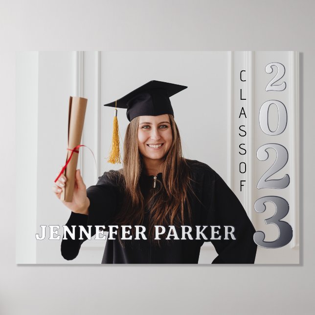 Class of 2026 graduation  foil prints (Front)