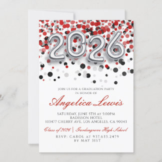 Class of 2026 Graduation Party Invitation