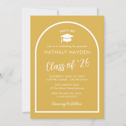 Class of 2026 Graduation Party Invitation