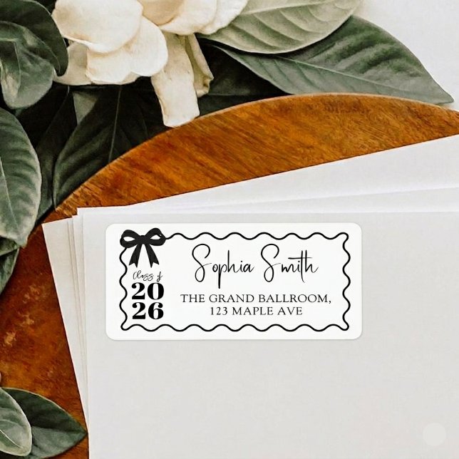 Class of 2026 Graduation Return Address Labels (Creator Uploaded)