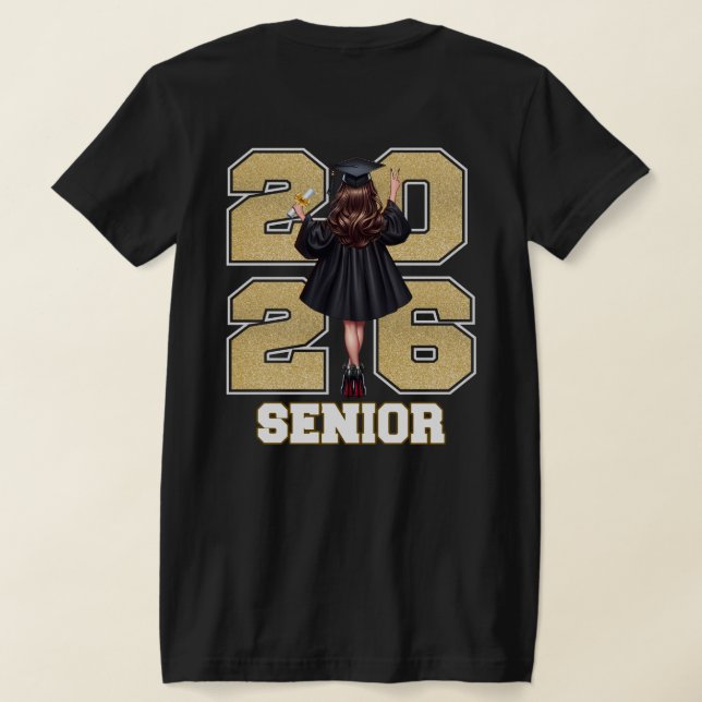 Class of 2026 Graduation Shirt (Laydown Back)
