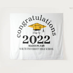 Class of 2026 graduation tapestry