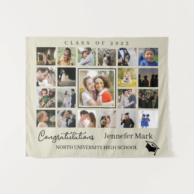 Class of 2026 graduation  tapestry (Front (Horizontal))