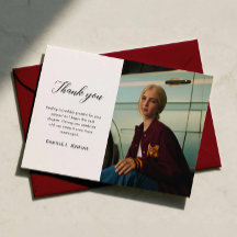 Class of 2026 Graduation Thank You Card