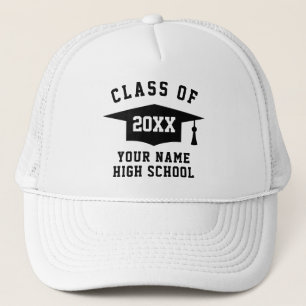 Class of 2026 high school graduation party trucker hat