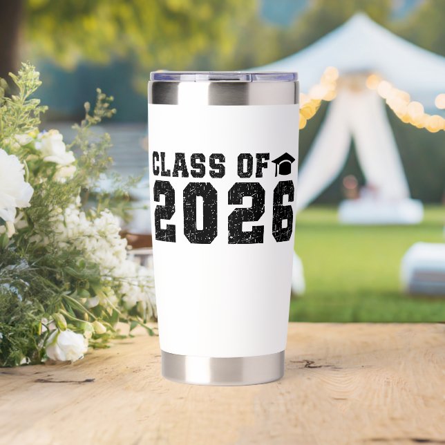 Class of 2026 insulated tumbler (Wedding (Rotated))