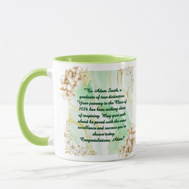 Class of 2026 Keepsake Coffee Cup Graduate Gift (Left)