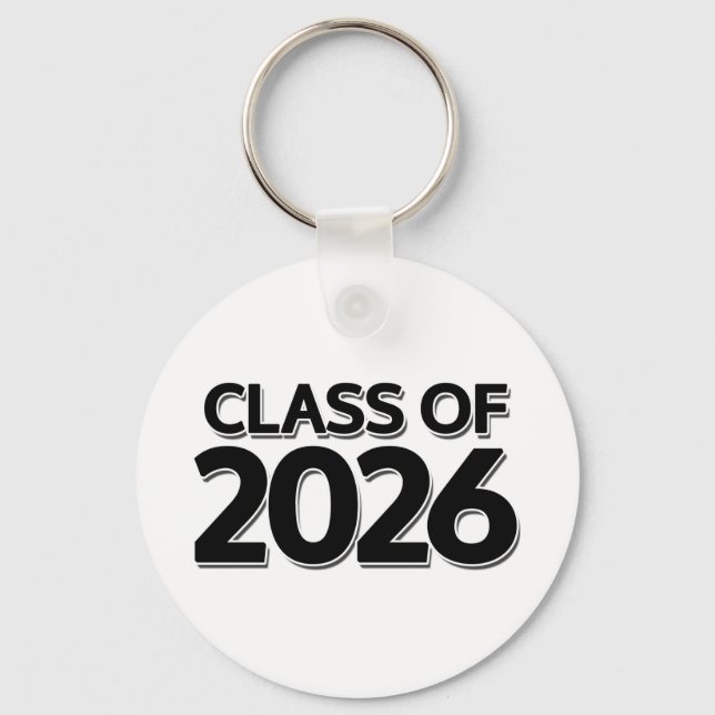 Class of 2026 keychain (Front)