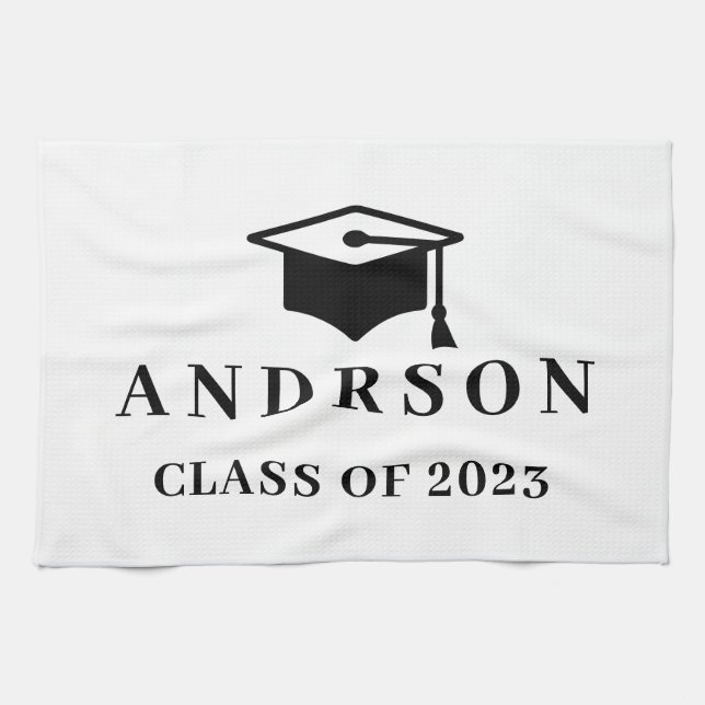Class of 2026 kitchen towel (Horizontal)