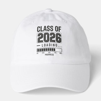Class of 2026 Loading T-Shirt | Graduation Senior  Hat
