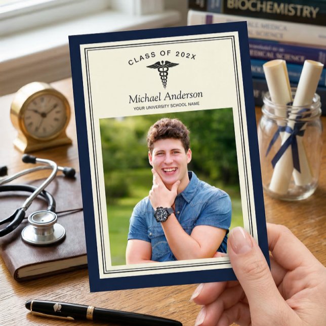 Class of 2026 Medical School Graduation Party Invitation (Creator Uploaded)