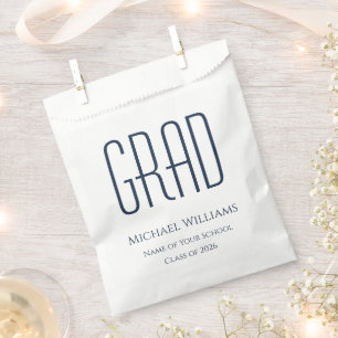 Class of 2026 Minimalist Graduation   Favor Bag