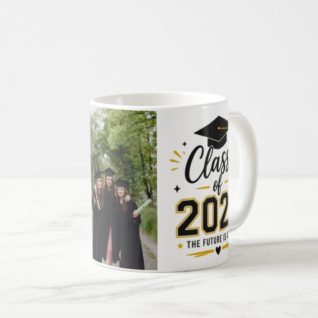 Class of 2026 Mug – The Future Is Ours Graduation  (Front Right)