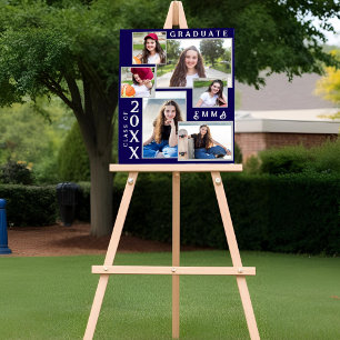 Class of 2026 Multi Photo Graduation Announcement Poster