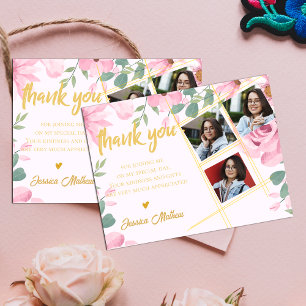Class of 2026 Multi Photo Graduation Thank you Postcard