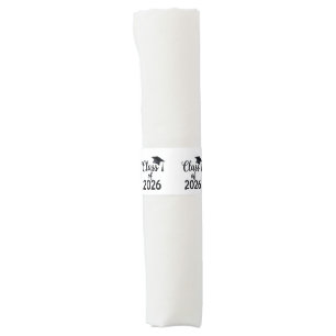 Class Of 2026 Napkin Bands