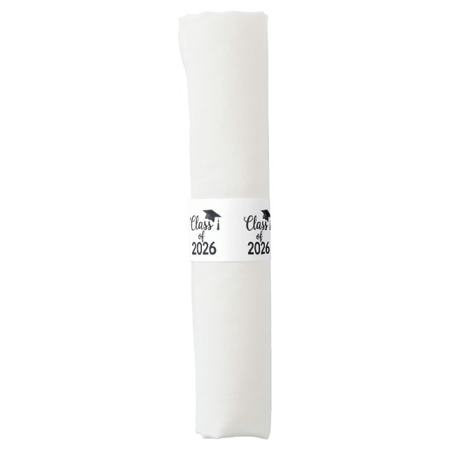 Class Of 2026 Napkin Bands (Front)